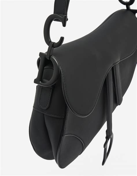 matte dior saddle bag|dior saddle bag black inside.